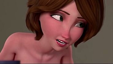 Aunt Cass Enjoys Deep Anal in a Parody Full of 3D Passion