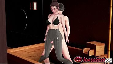 Marie Bathhouse Attendant in Wet Hentai